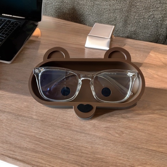 3D printed cute bear 🐻 glasses holder - Picture 2 of 5